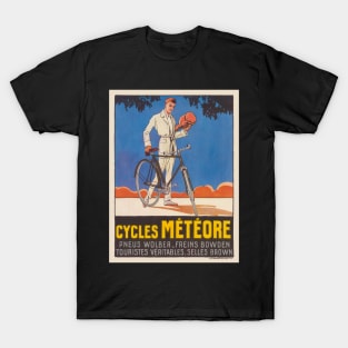 Cycles Météore France Vintage Poster 1926 T-Shirt